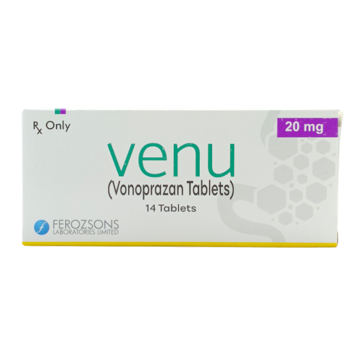Venu 20mg Tablets