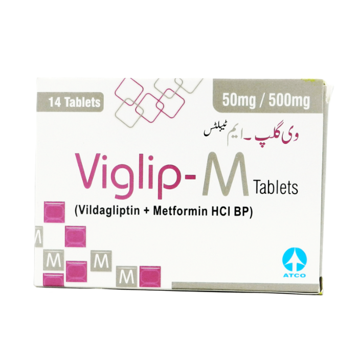 Viglip M 50 500mg Tablets 14s