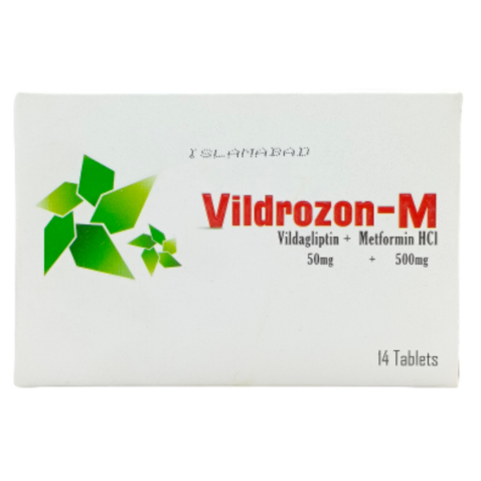 Vildrozon M 50 500mg Tablets