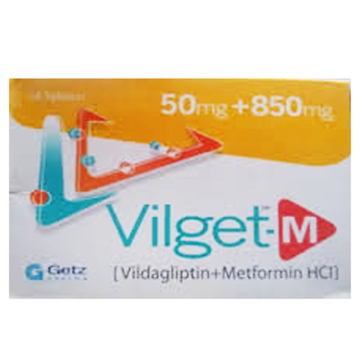 Vilget M 50 850mg Tablets
