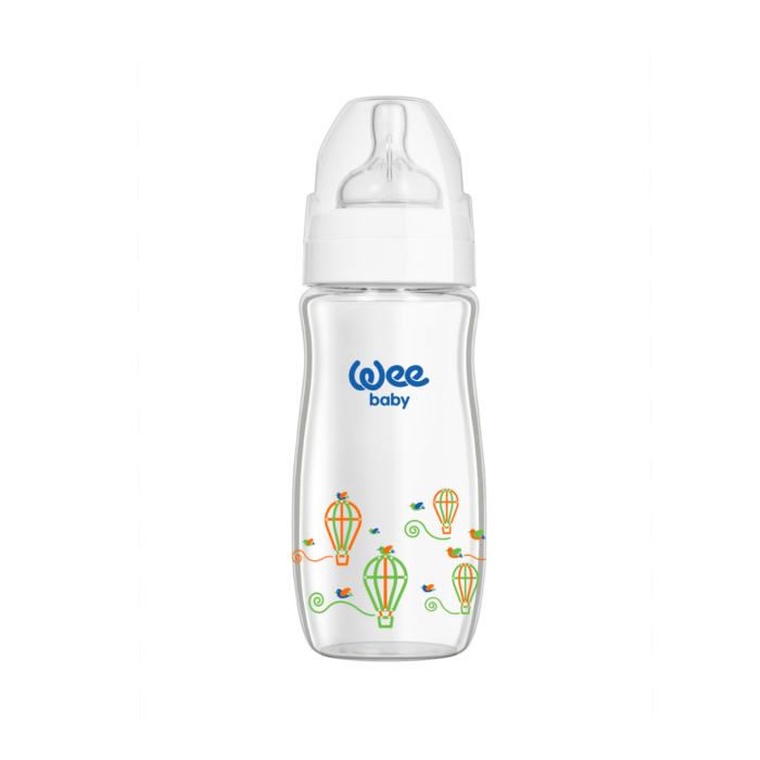 Wee Baby Classic Wide Neck Glass Bottle
