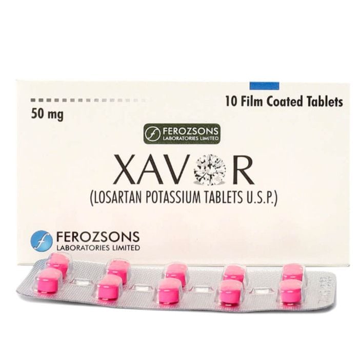 Xavor 50mg Tablets