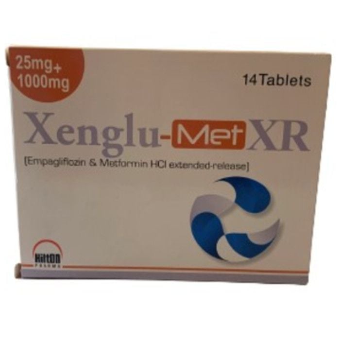 Xenglu Met Xr 25mg 1000mg Tablets