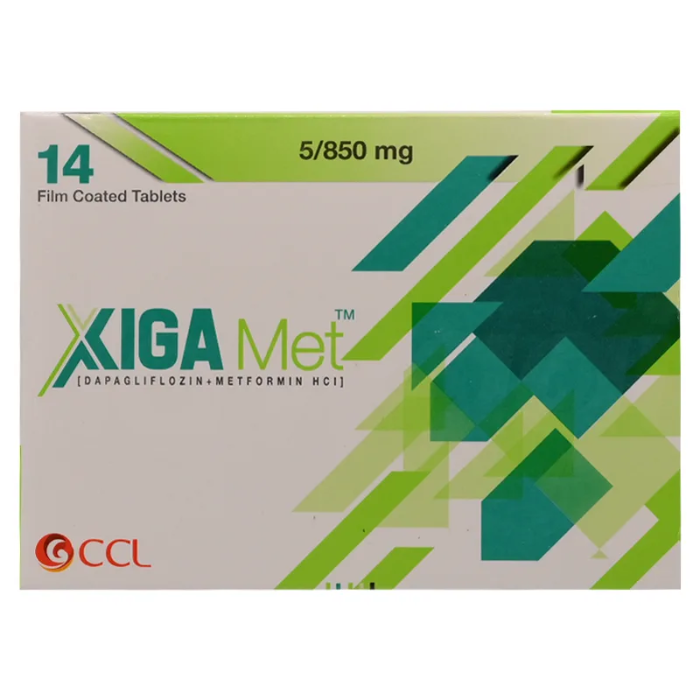Xiga Met 5 850 Tablets