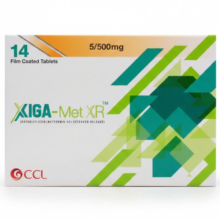 Xiga Met Xr 5 500mg Tablets