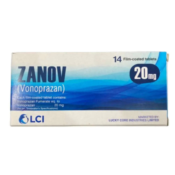Zanov 20mg Tablets
