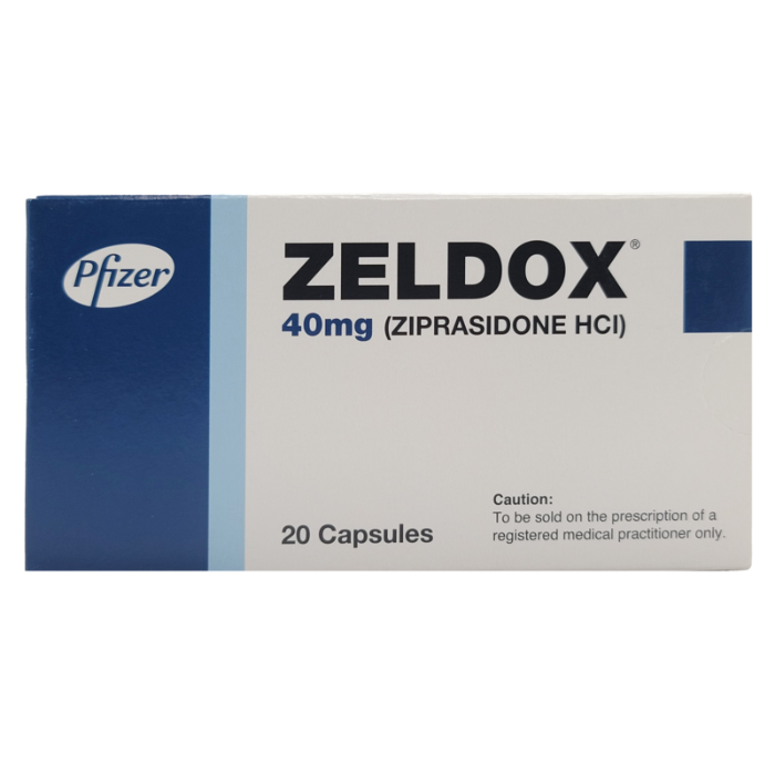 Zeldox 40mg Capsules
