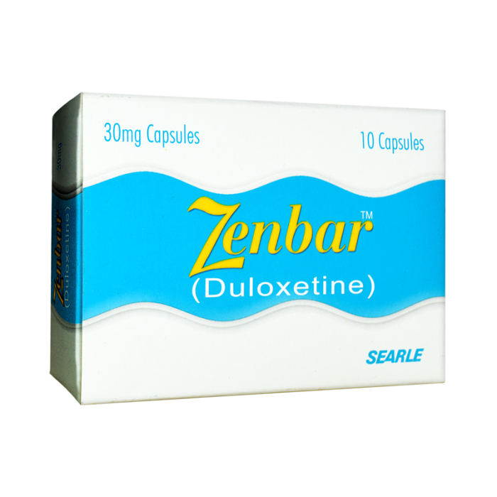 Zenbar 30mg Capsules