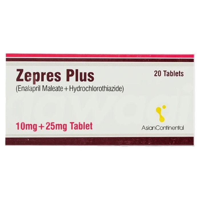 Zepres Plus 10 25mg Tablets