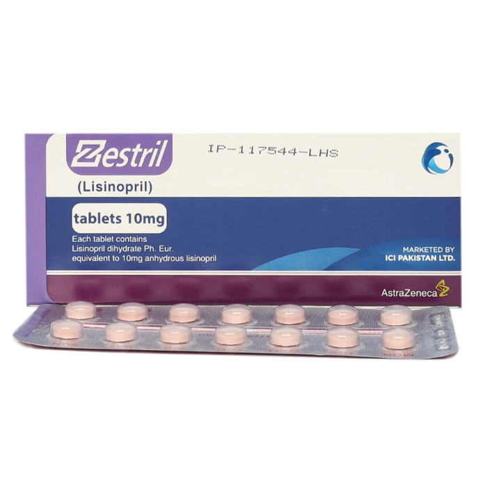 Zestril 10mg Tablets