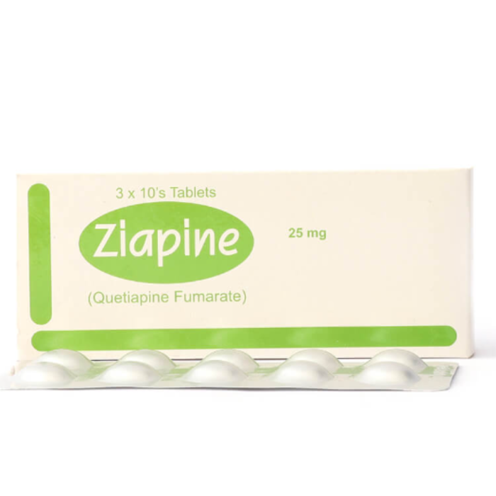 Ziapine 25mg Tablets