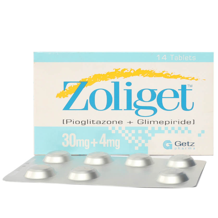 Zoliget 30mg 4mg Tablets