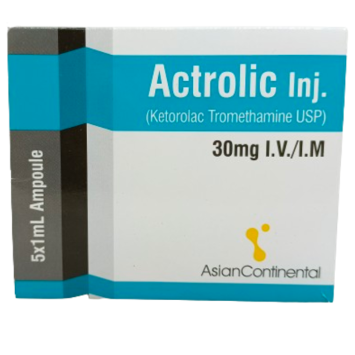 Actrolic Inj 30mg Iv Im