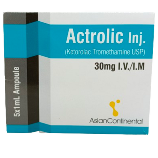 Actrolic Inj 30mg Iv Im