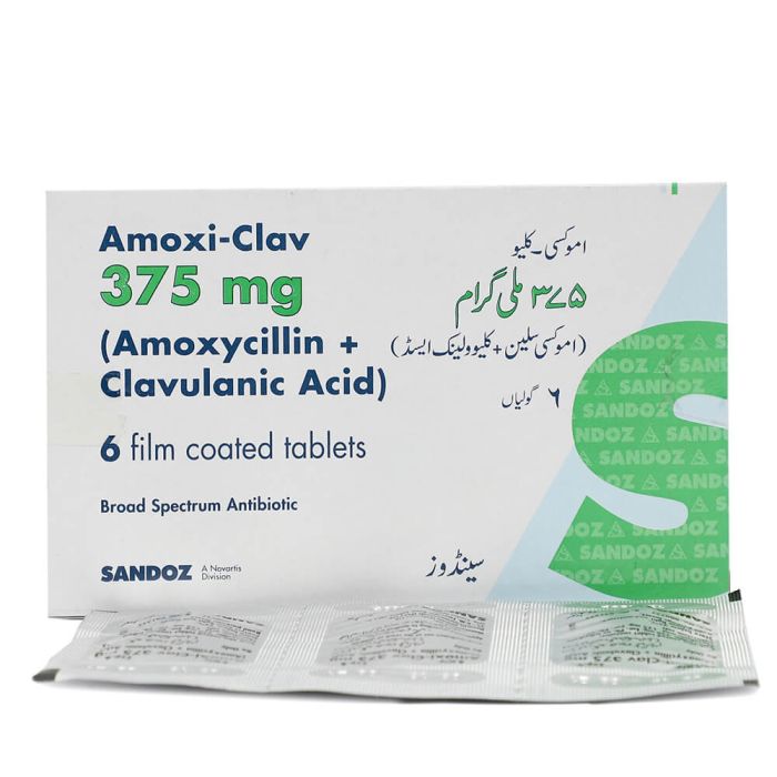 Amoxi Clav 375mg Tablets