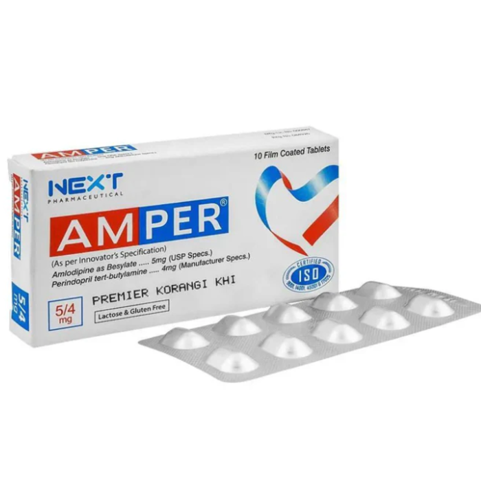 Amper 5 4mg Tablets
