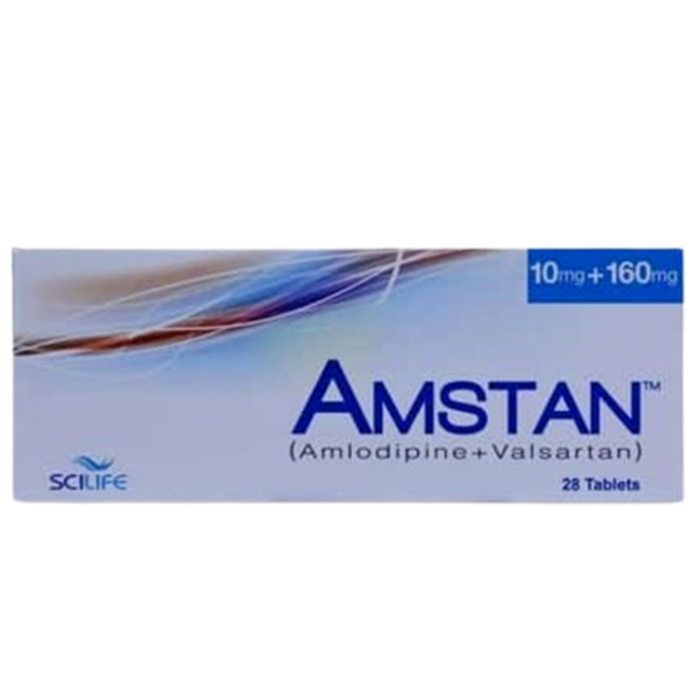 Amstan 10mg 160mg Tablets.