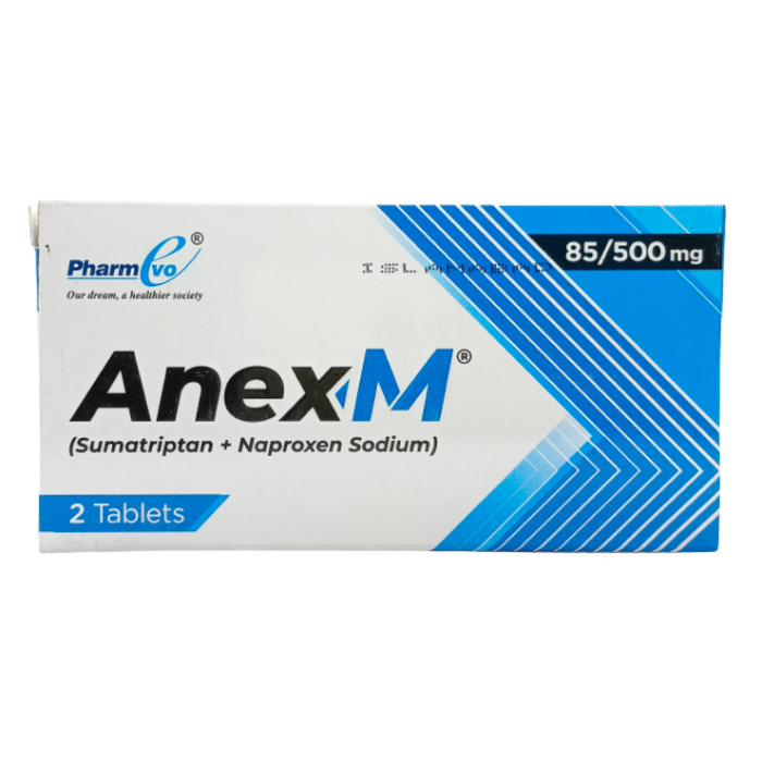 Anex M Tablets 85 500mg 2s