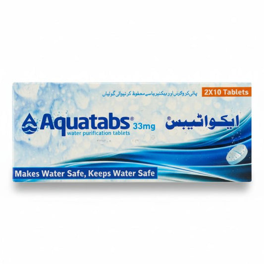 Aqua Tablets 20s 33mg