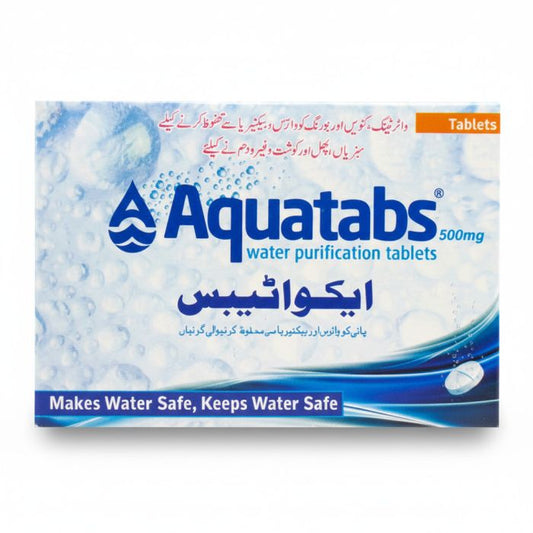 Aqua Tablets 6s 500mg