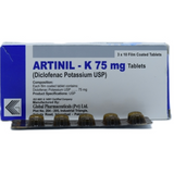 Artinil K 75mg Tablets 30s