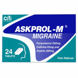 Askprol m (migraine) tab 24s
