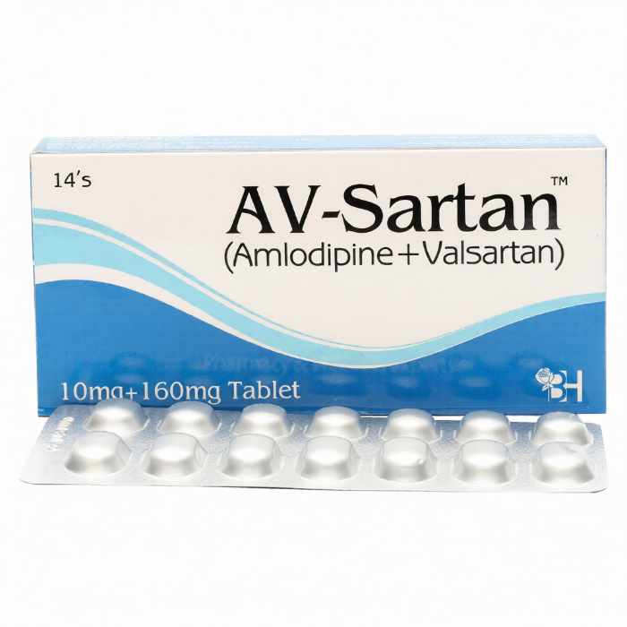 Av Sartan 10mg+160mg Tablets