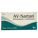 Av Sartan 5mg 160mg Tablets