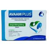 Avaam Plus 5mg 160mg 25mg Tablets 24s
