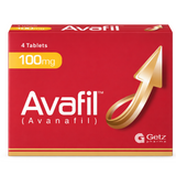 Avafil tab 100mg 4s