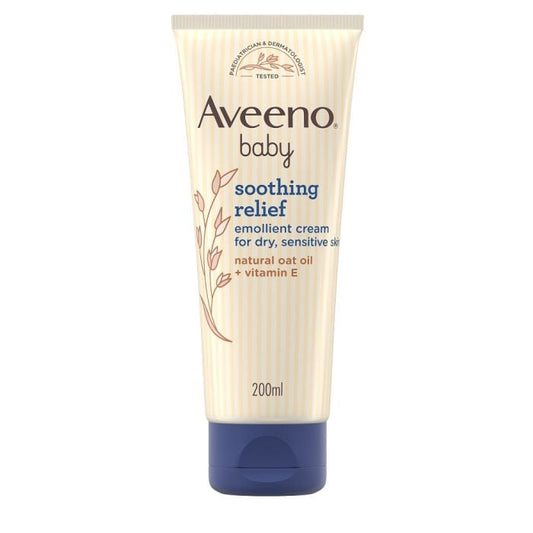 Aveeno Baby Emolient Cream For Soothing Relief  200ml