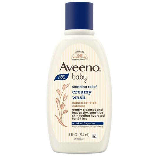 Aveeno Baby Soothing Relief Creamy Wash 236ml