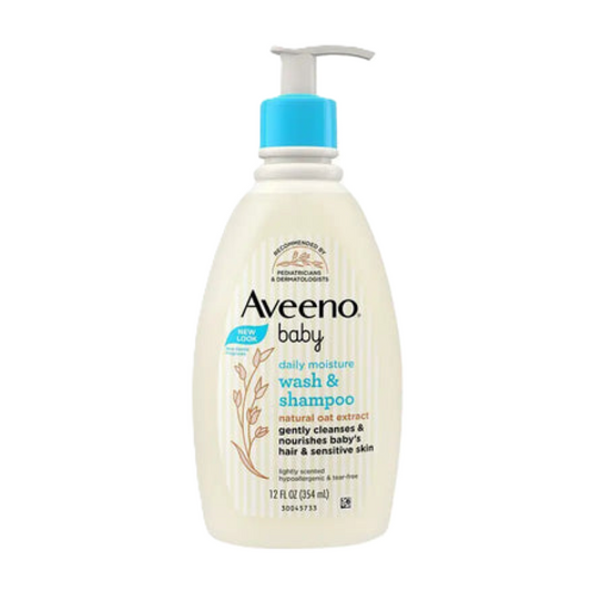 Aveeno Baby Wash & Shampoo 354ml
