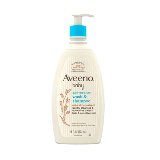 Aveeno Baby Wash & Shampoo Daily Moisture 532ml