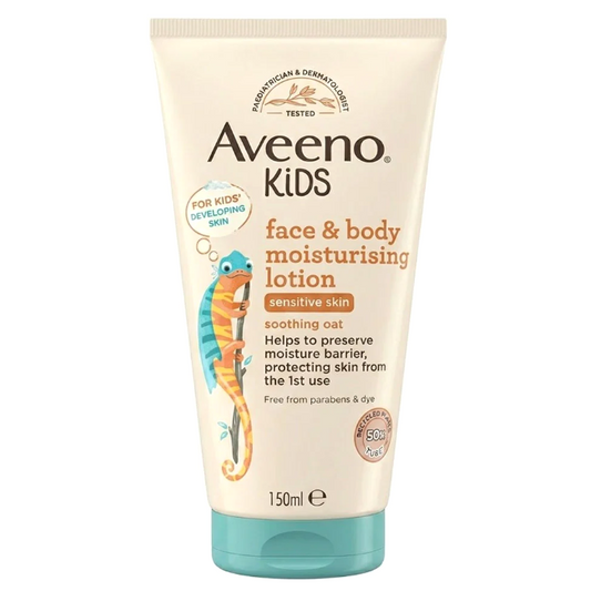 Aveeno kids face body moisturising lotion 150ml