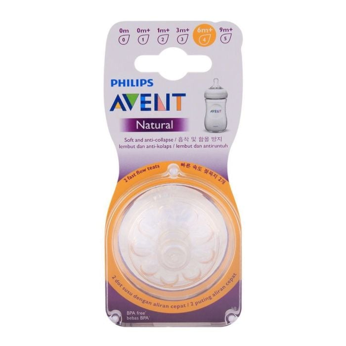 Avent Natural Teat 6 Month+