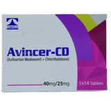 Avincer Cd 40mg 25mg Tabs 14s