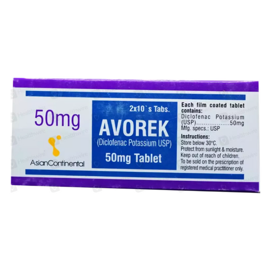 Avorek 50mg Tablets