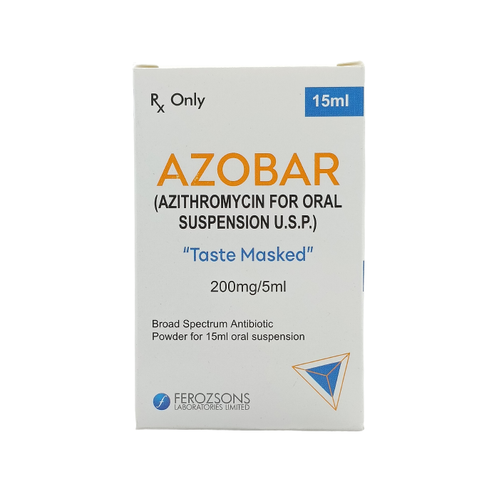 Azobar Syrup 200mg 5ml