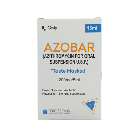 Azobar Syrup 200mg 5ml