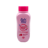 Babi Mild Baby Powder 180gm Sweety Pink +
