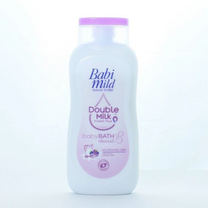 Babi Mild Double Milk Baby Bath 180ml