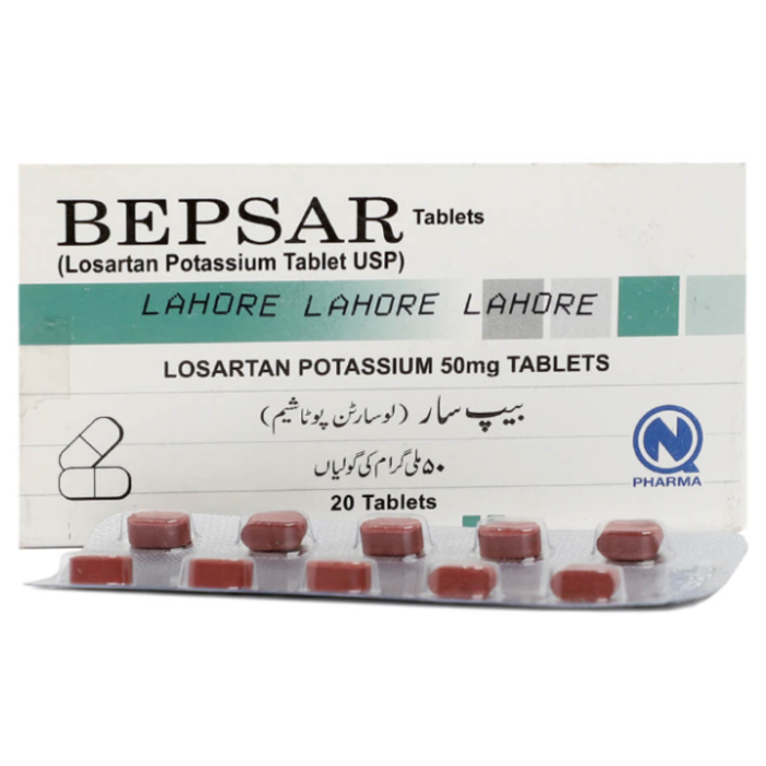 Bepsar 50mg Tablets