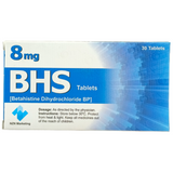 Bhs 8mg Tablets