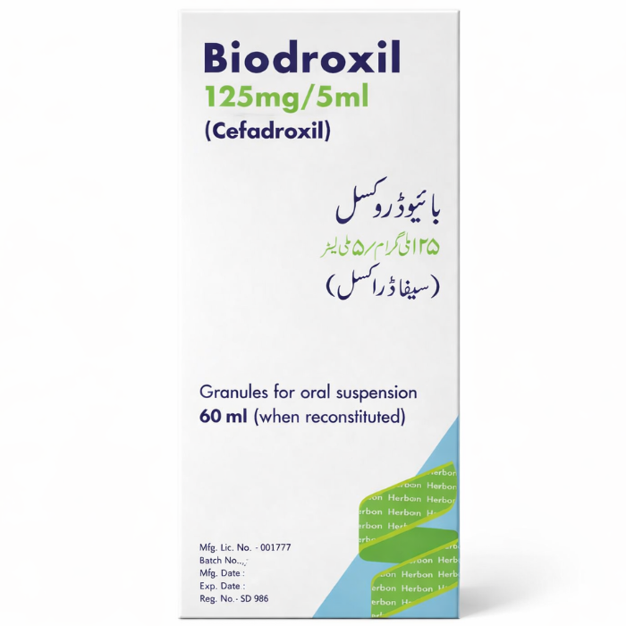 Biodroxil 125mg syp
