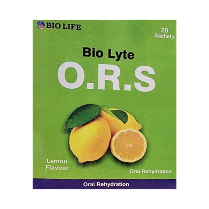 Bl Bio Lyte Ors Lemon Sachets 20s