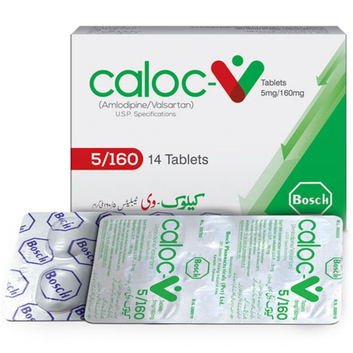 Caloc V 5mg 160mg Tablets