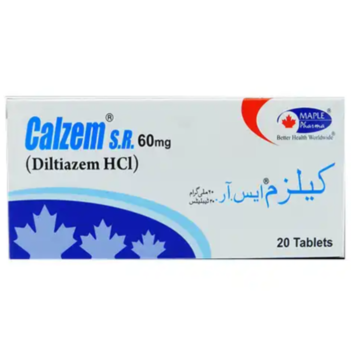 Calzem Sr 60mg Tablets