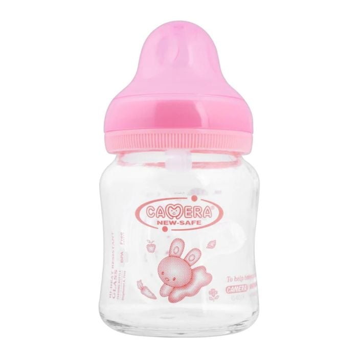 Camera Feeding Glass Bottle 120ml