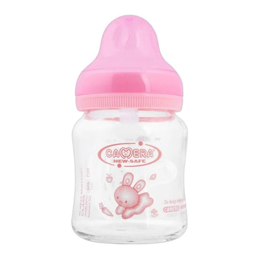 Camera Feeding Glass Bottle 120ml